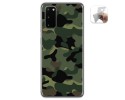 Funda Gel Tpu para Samsung Galaxy S20 diseño Camuflaje Dibujos