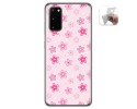 Funda Gel Tpu para Samsung Galaxy S20 diseño Flores Dibujos