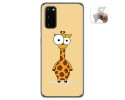 Funda Gel Tpu para Samsung Galaxy S20 diseño Jirafa Dibujos