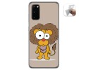Funda Gel Tpu para Samsung Galaxy S20 diseño Leon Dibujos