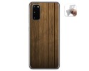 Funda Gel Tpu para Samsung Galaxy S20 diseño Madera Dibujos