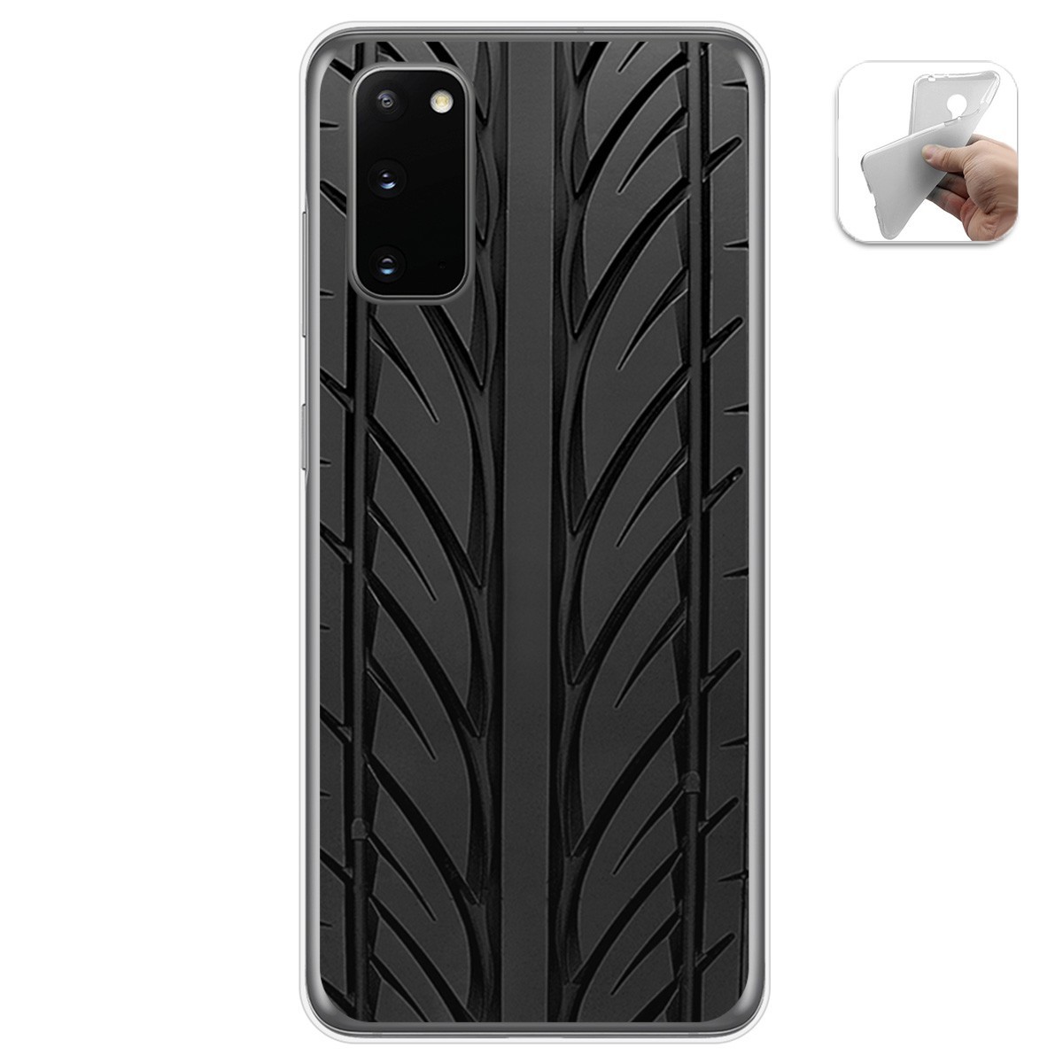 Funda Gel Tpu para Samsung Galaxy S20 diseño Neumatico Dibujos