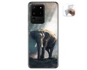 Funda Gel Tpu para Samsung Galaxy S20 Ultra diseño Elefante Dibujos