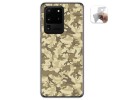 Funda Gel Tpu para Samsung Galaxy S20 Ultra diseño Sand Camuflaje Dibujos