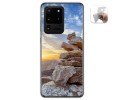 Funda Gel Tpu para Samsung Galaxy S20 Ultra diseño Sunset Dibujos