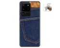 Funda Gel Tpu para Samsung Galaxy S20 Ultra diseño Vaquero Dibujos