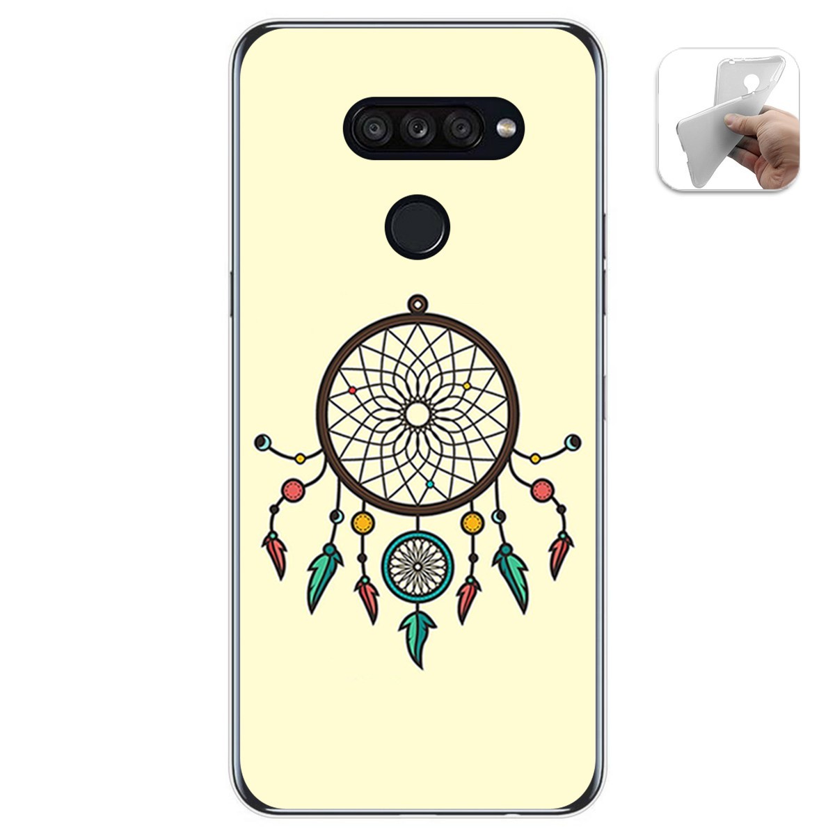 Funda Gel Tpu para Lg K50S diseño Atrapasueños Dibujos