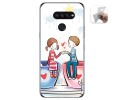 Funda Gel Tpu para Lg K50S diseño Café Dibujos