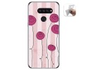 Funda Gel Tpu para Lg K50S diseño Flores Vintage Dibujos