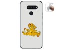 Funda Gel Tpu para Lg K50S diseño Leones Dibujos