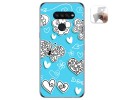 Funda Gel Tpu para Lg K50S diseño Mariposas Dibujos