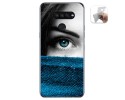 Funda Gel Tpu para Lg K50S diseño Ojo Dibujos