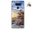 Funda Gel Tpu para Lg K50S diseño Sunset Dibujos