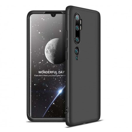Funda Carcasa GKK 360 para Xiaomi Mi Note 10 Color Negra