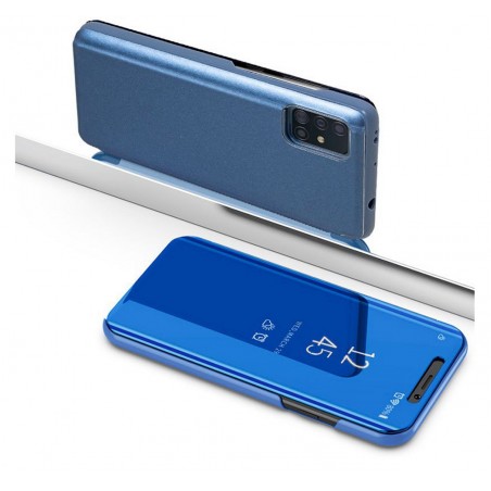Funda Flip Cover Clear View para Samsung Galaxy S20 Ultra color Azul