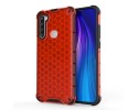 Funda Tipo Honeycomb Armor (Pc+Tpu) Roja para Xiaomi Redmi Note 8T