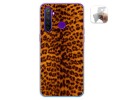 Funda Gel Tpu para Realme 5 Pro diseño Animal 03 Dibujos