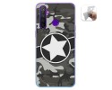 Funda Gel Tpu para Realme 5 Pro diseño Camuflaje 02 Dibujos