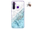 Funda Gel Tpu para Realme 5 Pro diseño Mármol 02 Dibujos