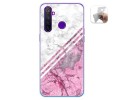 Funda Gel Tpu para Realme 5 Pro diseño Mármol 03 Dibujos