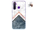 Funda Gel Tpu para Realme 5 Pro diseño Mármol 05 Dibujos