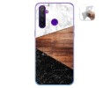 Funda Gel Tpu para Realme 5 Pro diseño Mármol 11 Dibujos