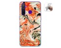 Funda Gel Tpu para Realme 5 Pro diseño Mármol 12 Dibujos