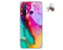 Funda Gel Tpu para Realme 5 Pro diseño Mármol 15 Dibujos