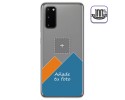 Personaliza tu Funda Gel 100% Transparente con tu Fotografia para Samsung Galaxy S20 dibujo personalizada