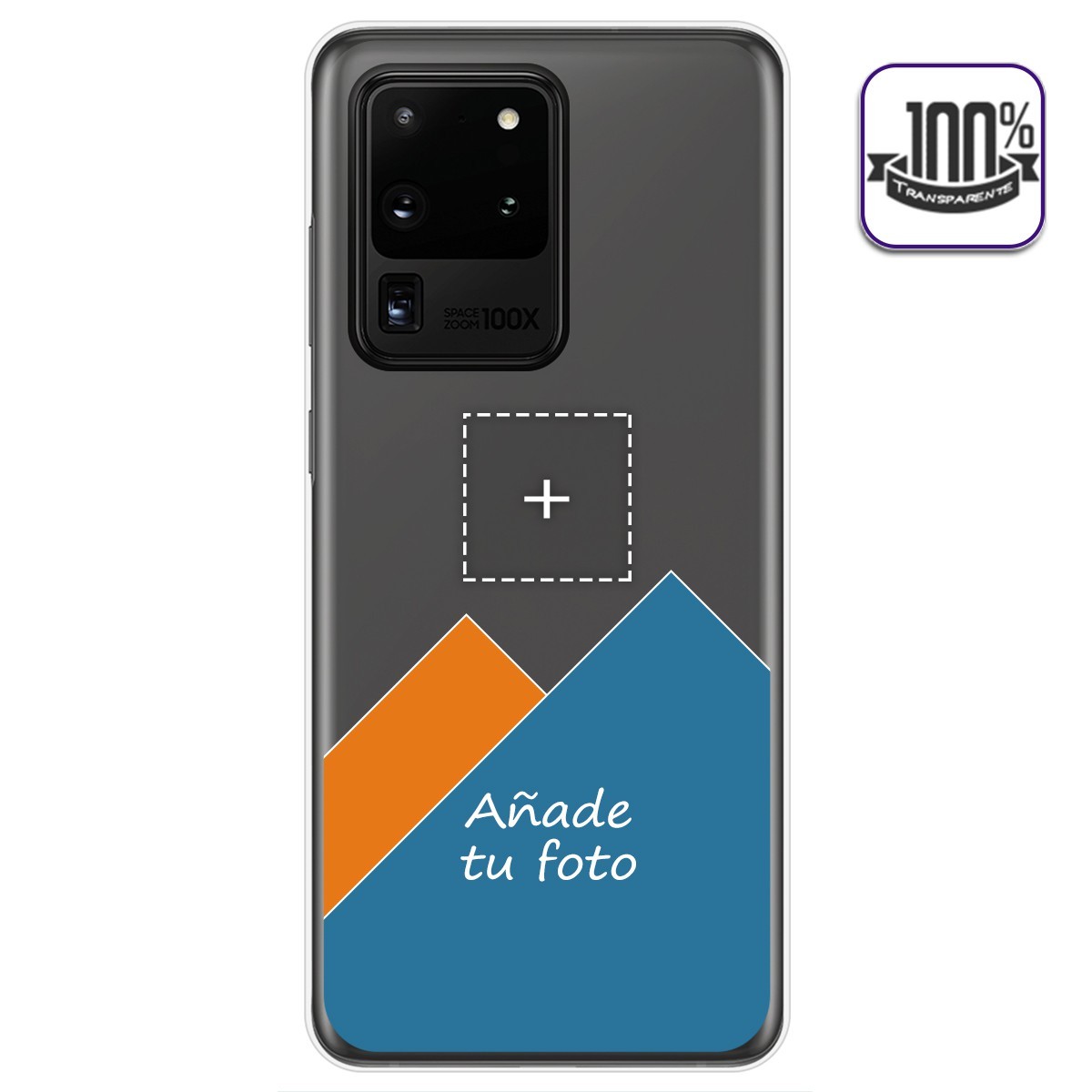 Personaliza tu Funda Gel 100% Transparente con tu Fotografia para Samsung Galaxy S20 Ultra dibujo personalizada