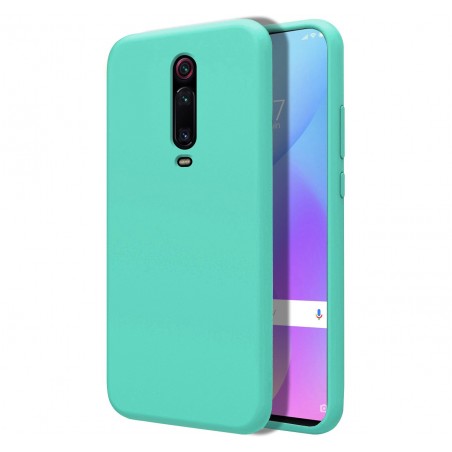 Funda Silicona Líquida Ultra Suave para Xiaomi Mi 9T / Mi 9T Pro color Verde