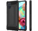 Funda Tipo Hybrid Tough Armor (Pc+Tpu) Negra para Samsung Galaxy A51