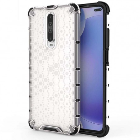 Funda Tipo Honeycomb Armor (Pc+Tpu) Transparente para Xiaomi Pocophone POCO X2