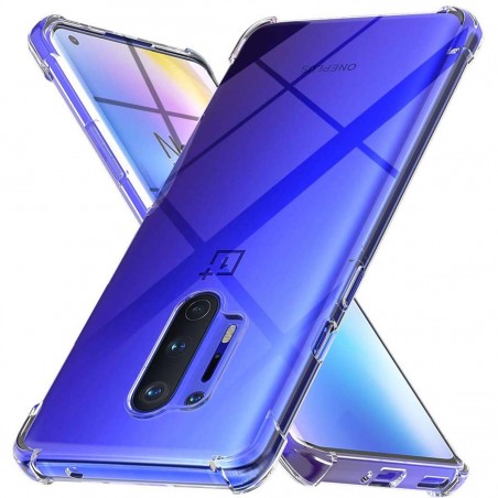 Funda Gel Tpu Anti-Shock Transparente para Oneplus 8 Pro