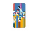 Funda Gel Tpu para Meizu M5S Diseño Apps Dibujos