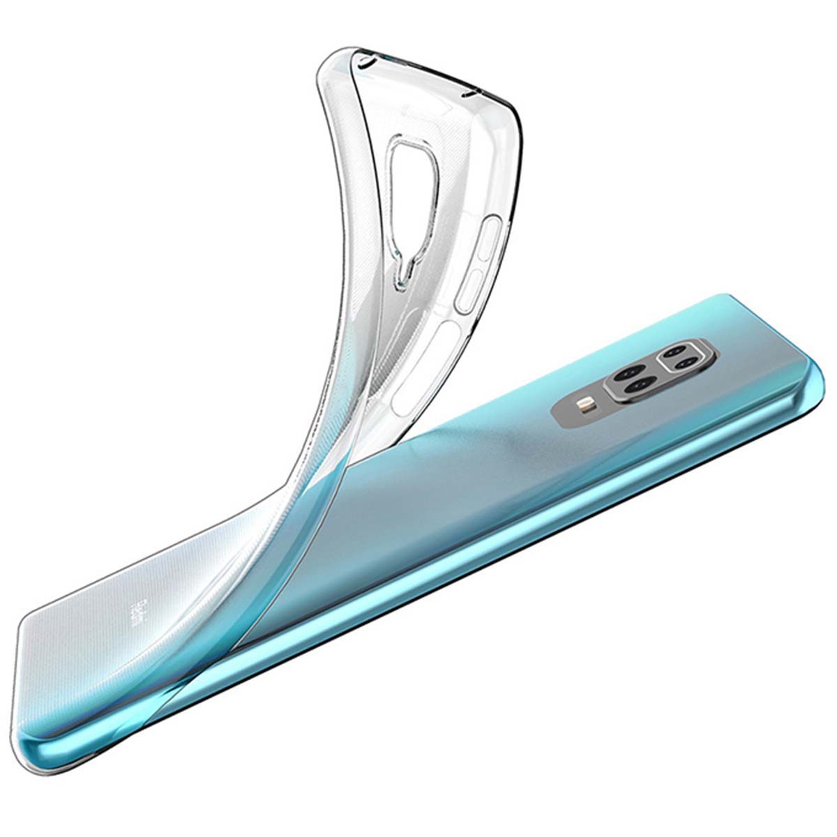 Funda Gel Tpu Fina Ultra-Thin 0,5mm Transparente para Xiaomi Redmi Note 9S