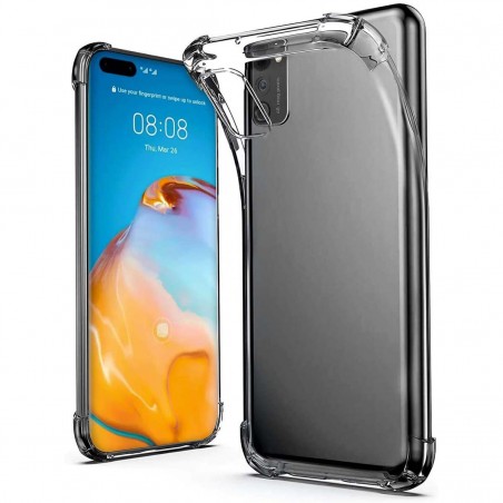 Funda Gel Tpu Anti-Shock Transparente para Huawei P40