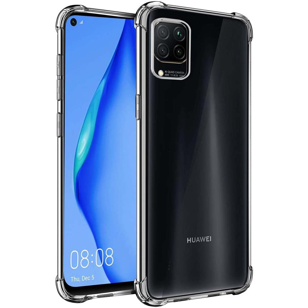 Funda Gel Tpu Anti-Shock Transparente para Huawei P40 Lite