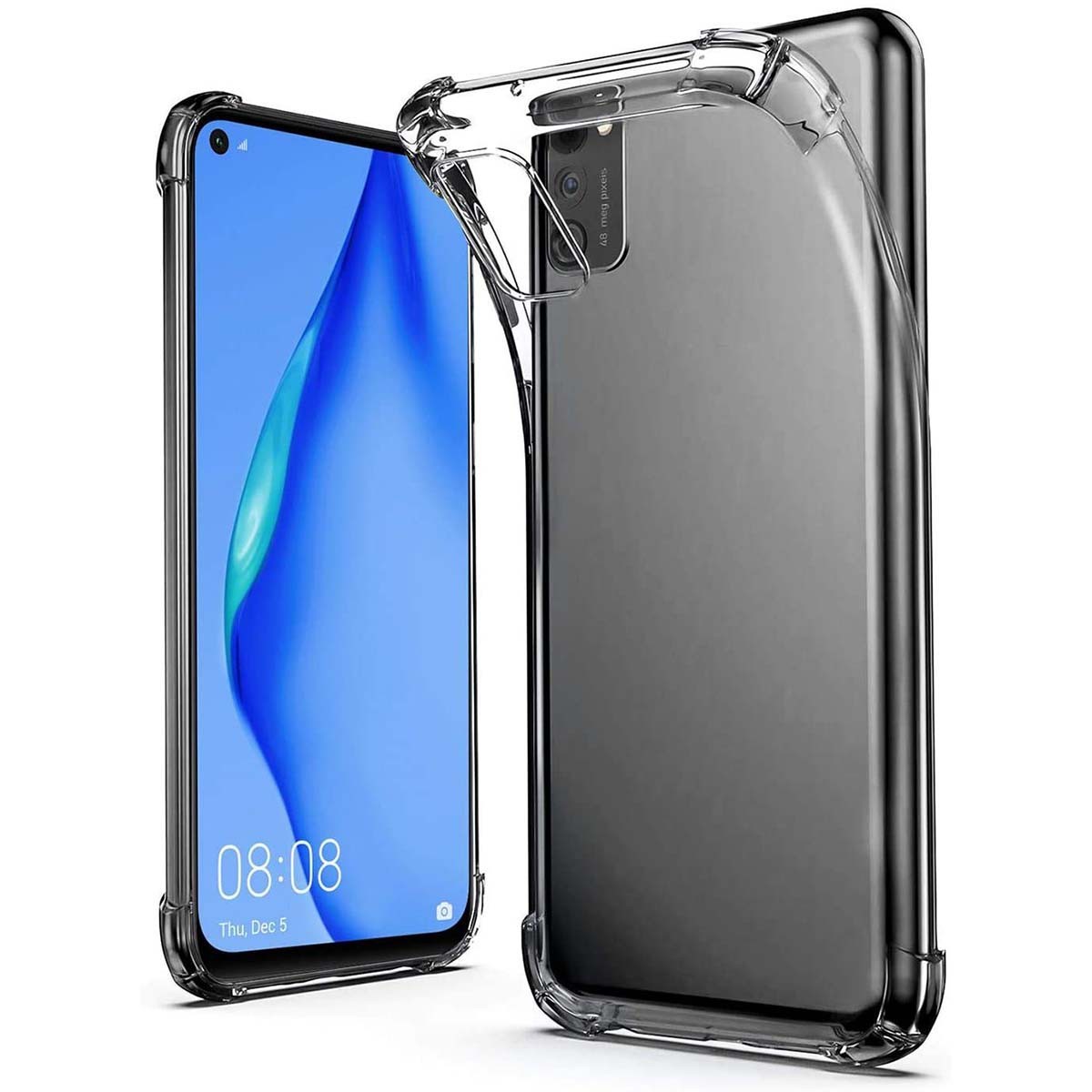 Funda Gel Tpu Anti-Shock Transparente para Huawei P40 Lite