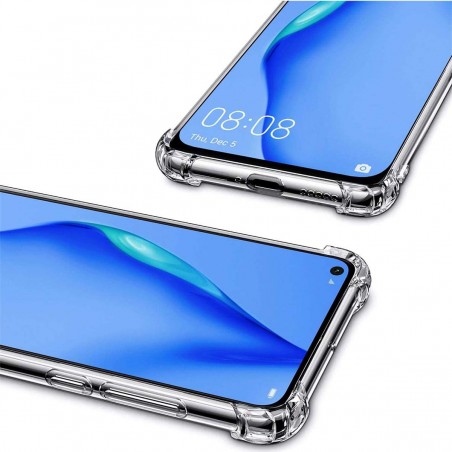Funda Gel Tpu Anti-Shock Transparente para Huawei P40 Lite