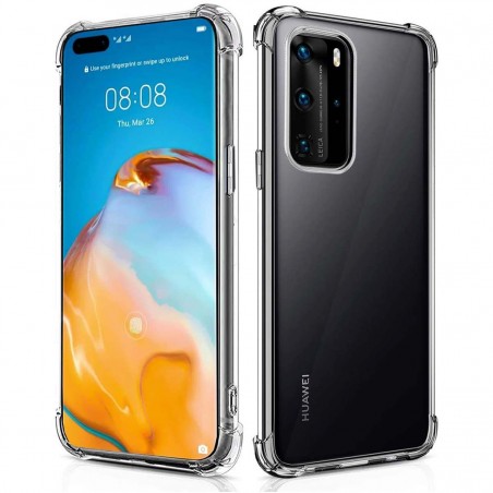 Funda Gel Tpu Anti-Shock Transparente para Huawei P40 Pro
