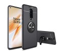 Funda Magnetica Soporte con Anillo Giratorio 360 para OnePlus 8 Negra