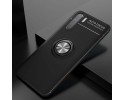 Funda Magnetica Soporte con Anillo Giratorio 360 para Oppo A91 Negra