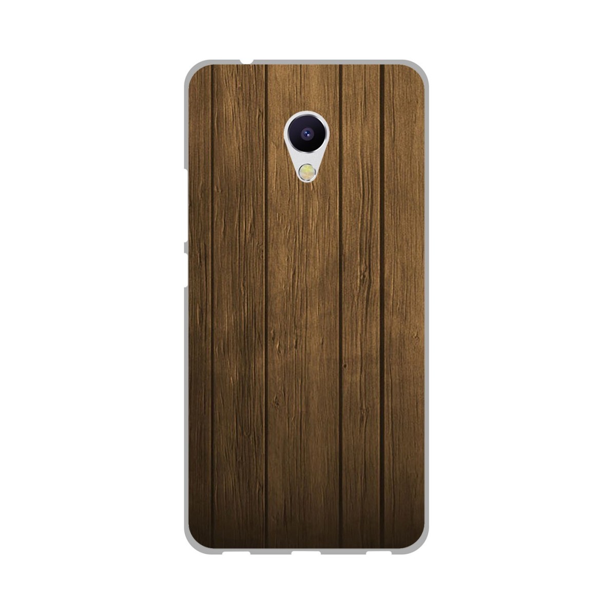 Funda Gel Tpu para Meizu M5S Diseño Madera Dibujos