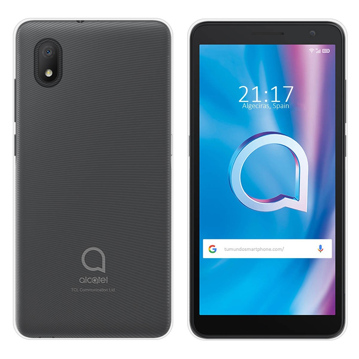 Funda Silicona Gel TPU Transparente para Alcatel 1B 2020