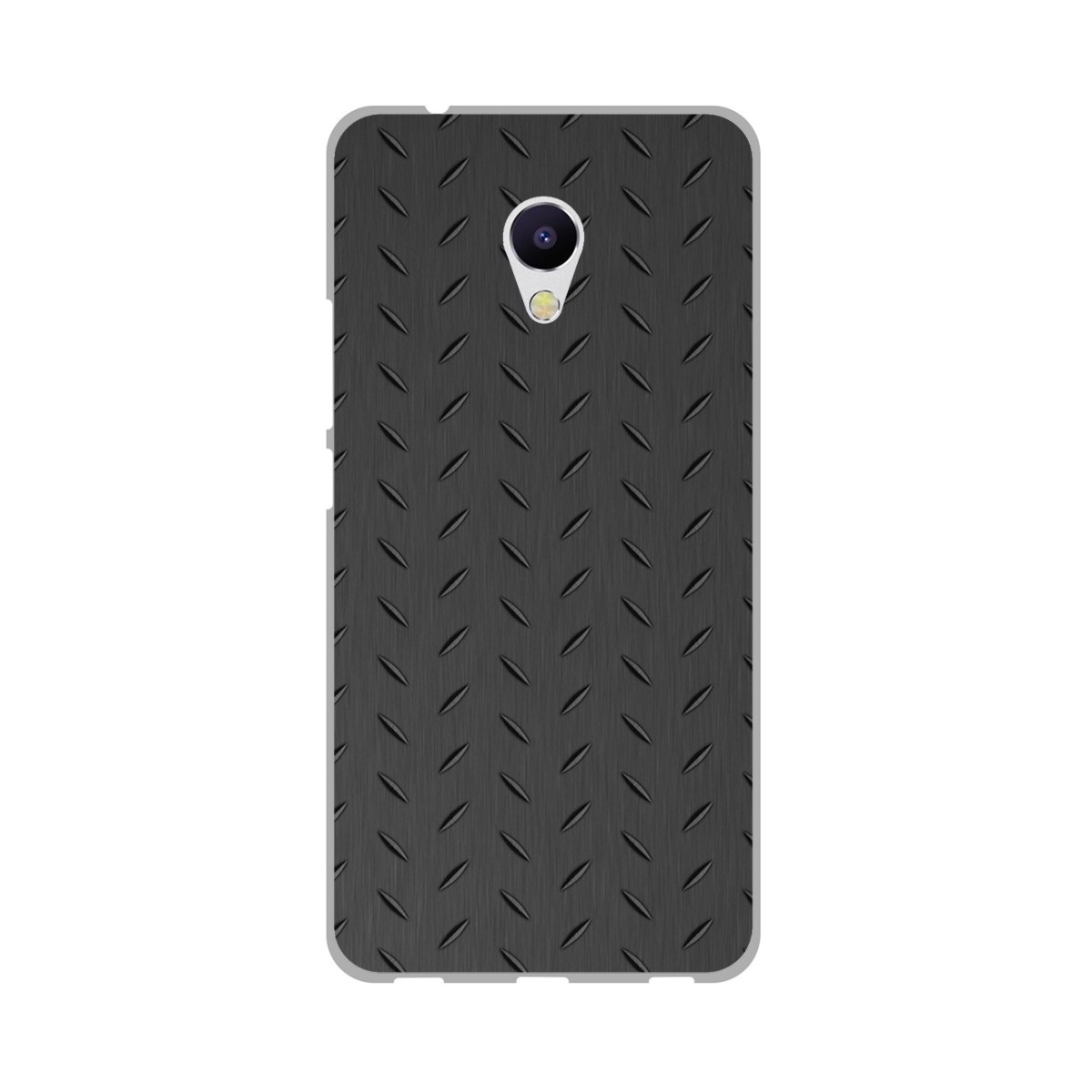 Funda Gel Tpu para Meizu M5S Diseño Metal Dibujos