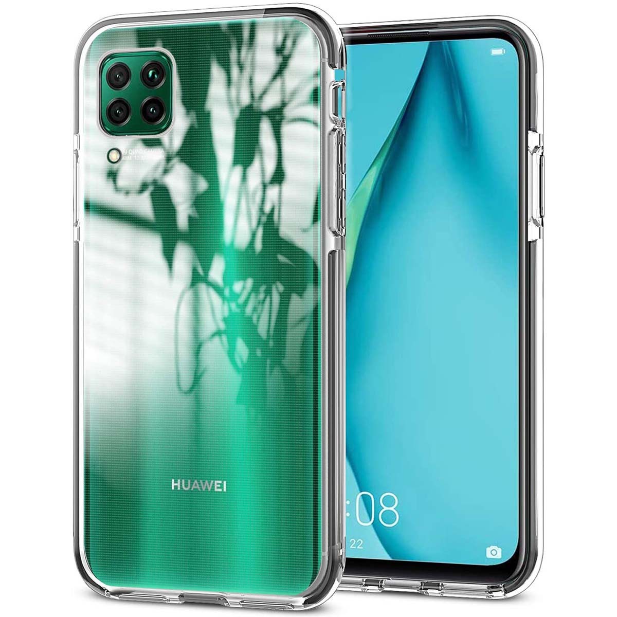 Funda Silicona Gel TPU Transparente para Huawei P40 Lite