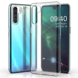 Funda Silicona Gel TPU Transparente para Oppo A91