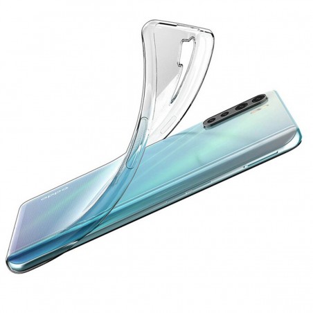 Funda Silicona Gel TPU Transparente para Oppo A91