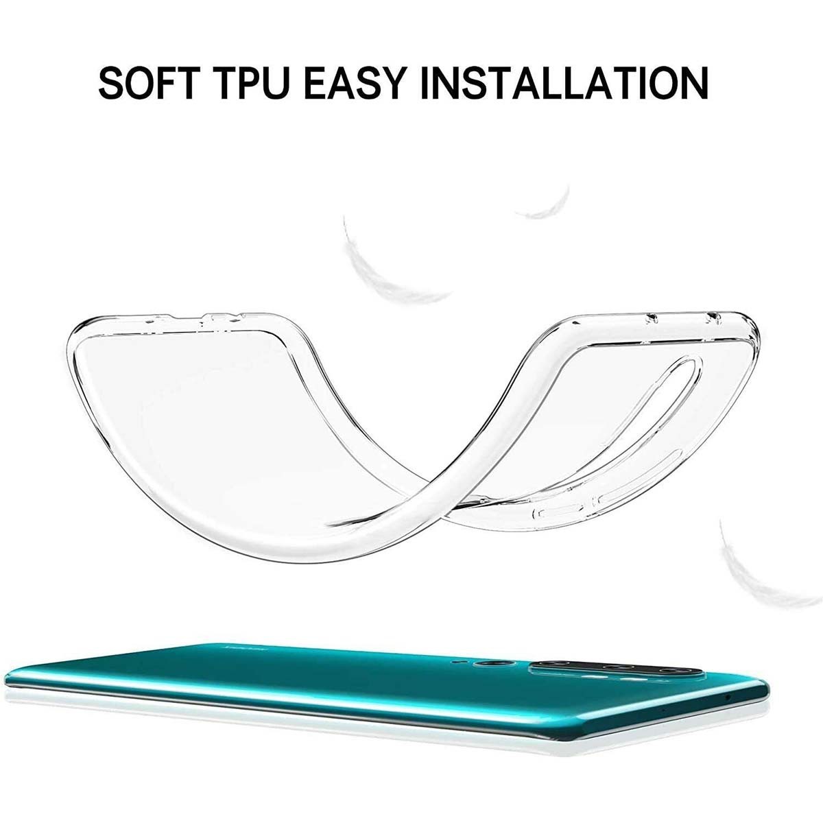 Funda Silicona Gel TPU Transparente para Xiaomi Mi 10 / Mi 10 Pro